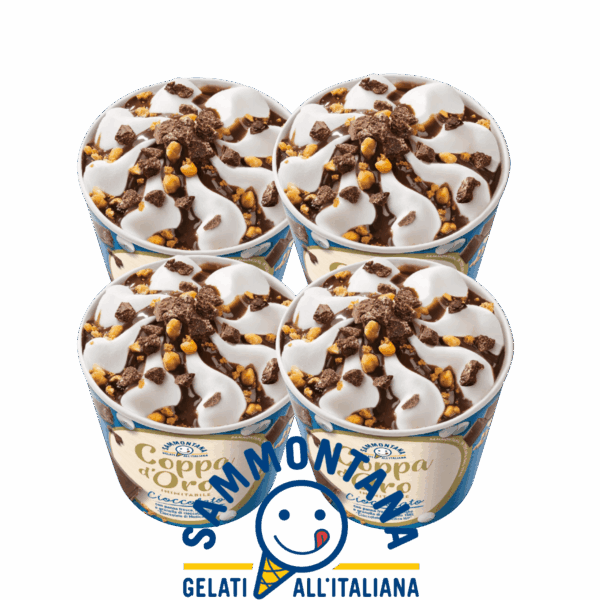 Coppa d'Oro desertís - 4 stk - Ísbíllinn