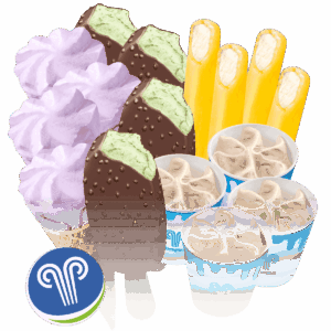 Drauma pakkinn - 16 stk - Ísbíllinn